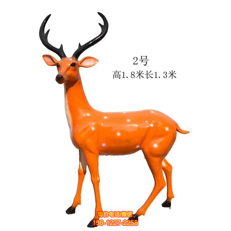 玻璃鋼噴漆仿真園林雕塑 