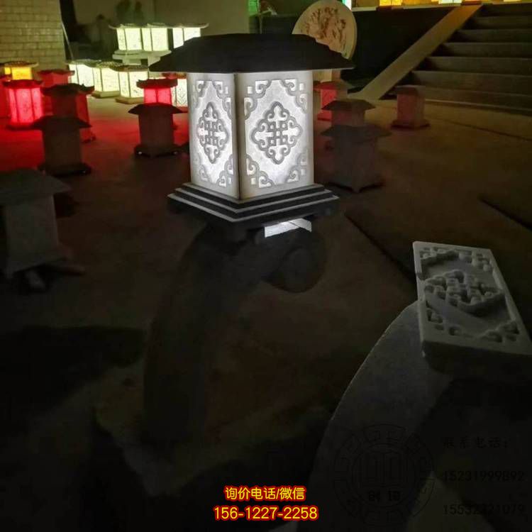 傳統寺廟裝飾雕塑：大理石仿古雕塑