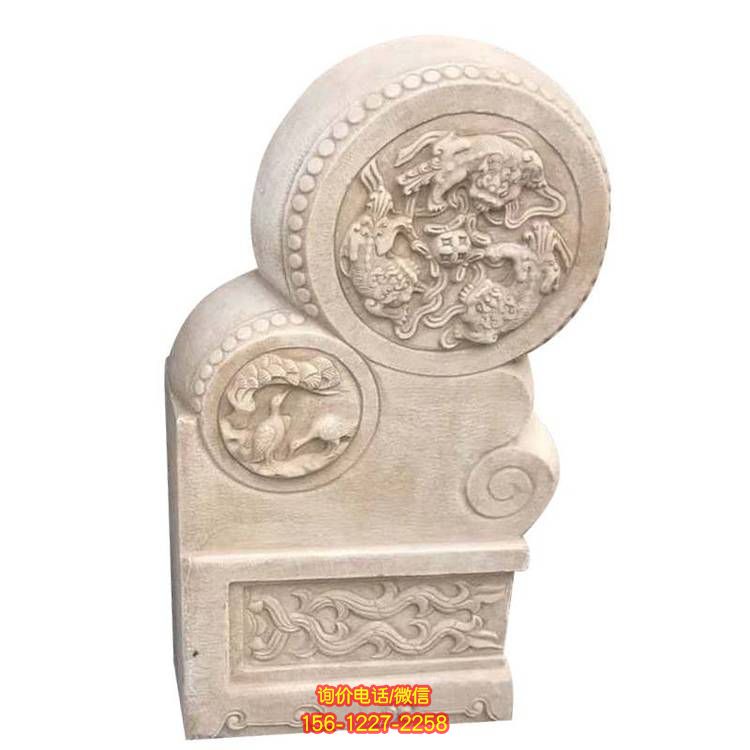 大理石石雕浮雕雕塑，點(diǎn)綴園林庭院景觀(guān)