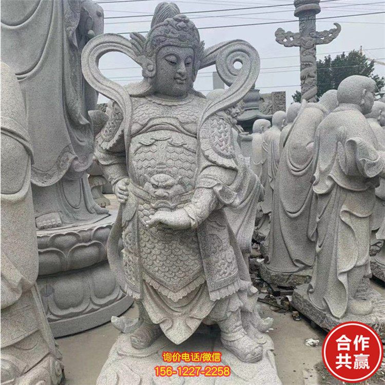 花崗巖雕刻佛像寺院景區人物雕塑