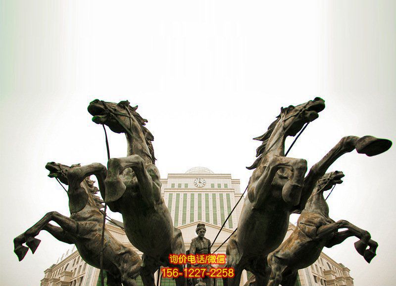 馬車雕塑學校城市花園廣場鑄造做舊馬車雕塑 馬車雕塑學校城市花園廣場鑄造做舊馬車雕塑