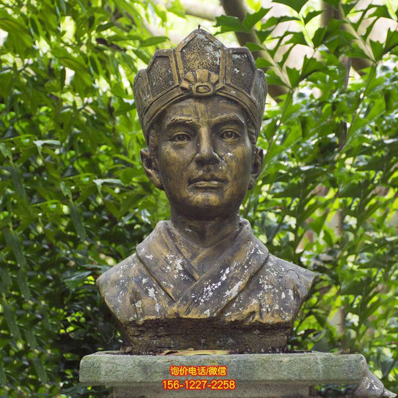 世界名人紙神純銅雕頭像蔡倫雕塑 世界名人紙神純銅雕頭像蔡倫雕塑