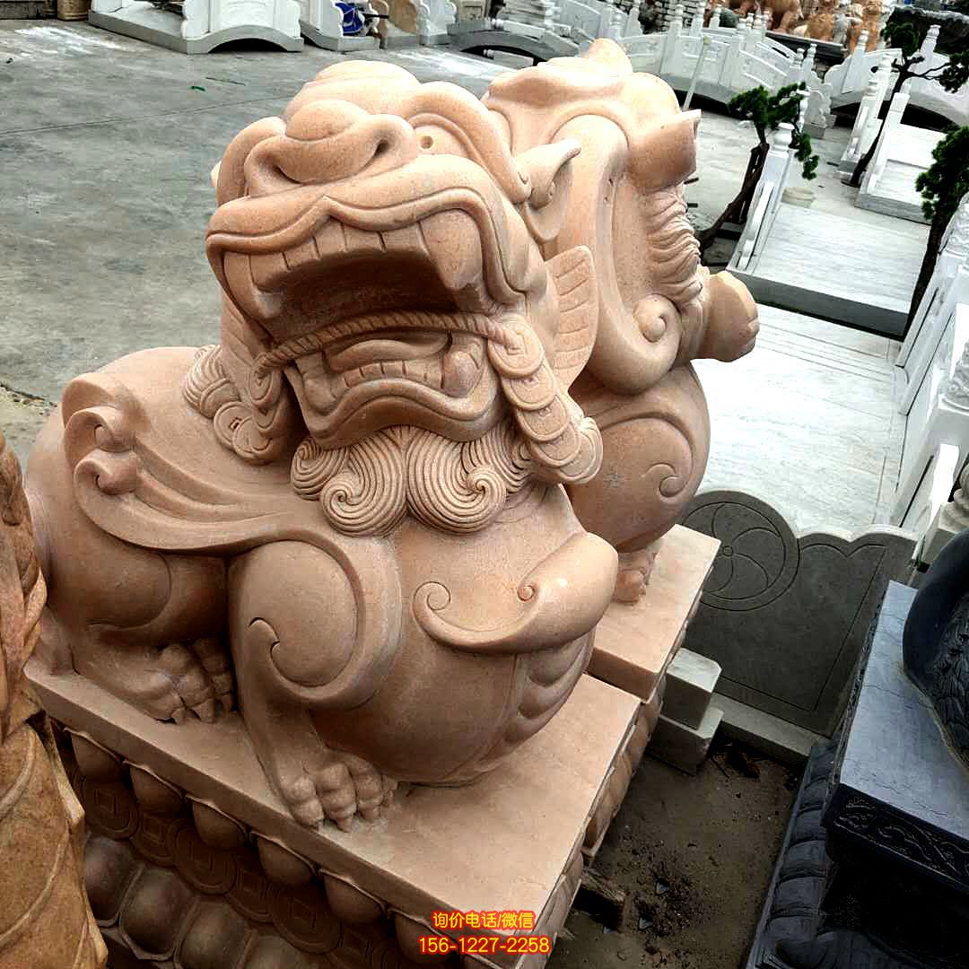 庭院別墅創(chuàng)意花崗巖石雕貔貅雕塑 庭院別墅創(chuàng)意花崗巖石雕貔貅雕塑