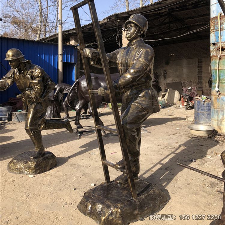 消防員雕塑38 消防員雕塑38
