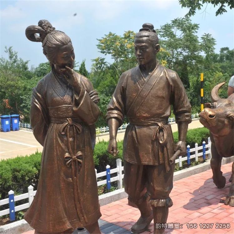牛郎織女雕塑03 牛郎織女雕塑03