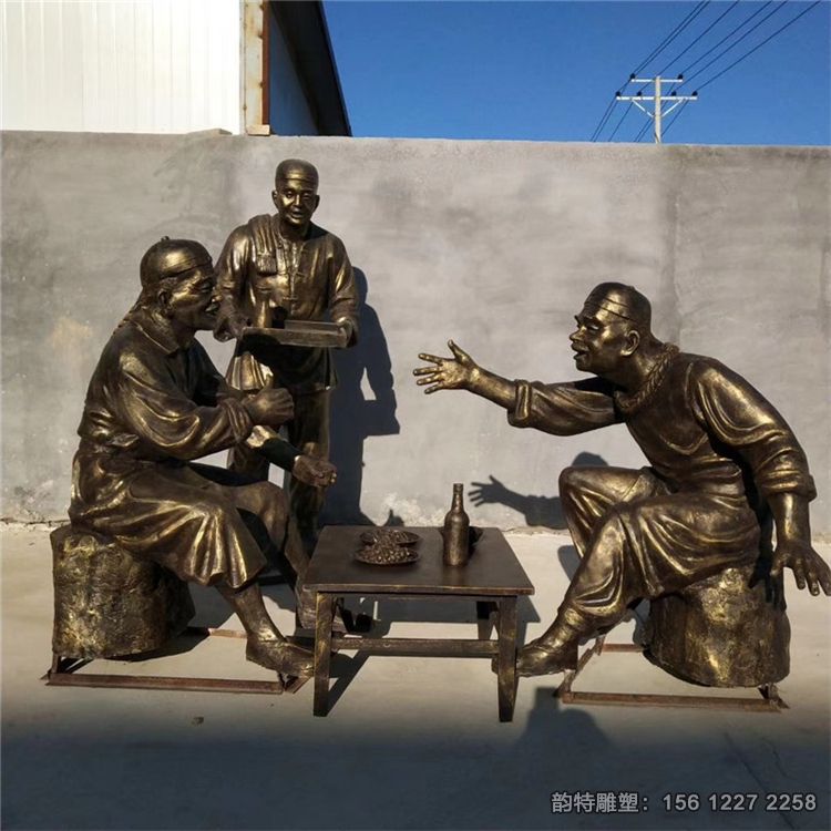 吃飯人物雕塑04 吃飯人物雕塑04