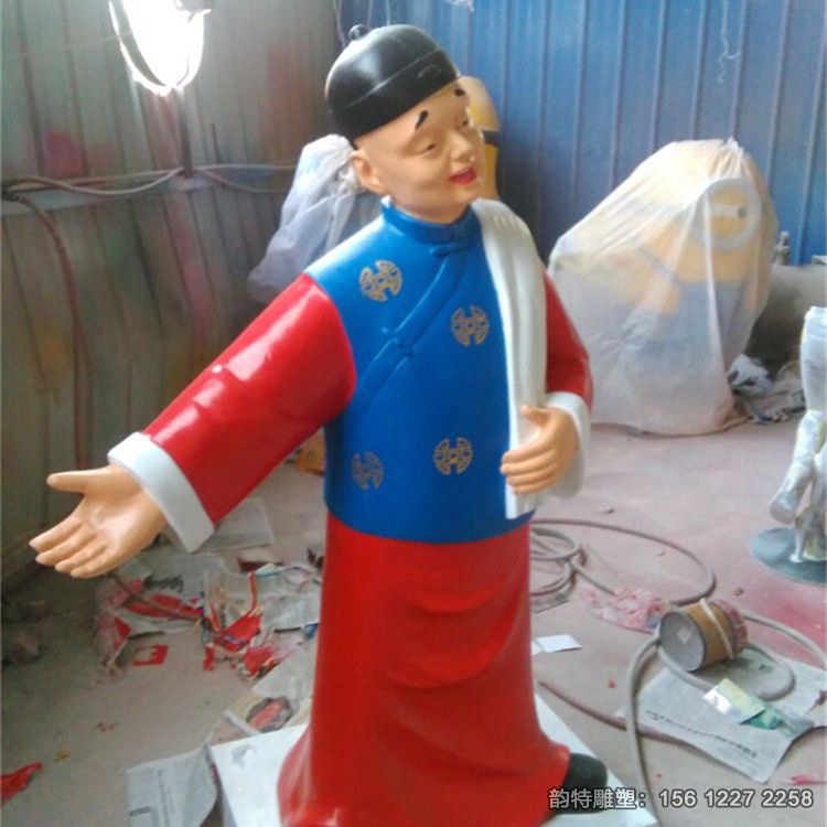 店小二雕塑08 店小二雕塑08