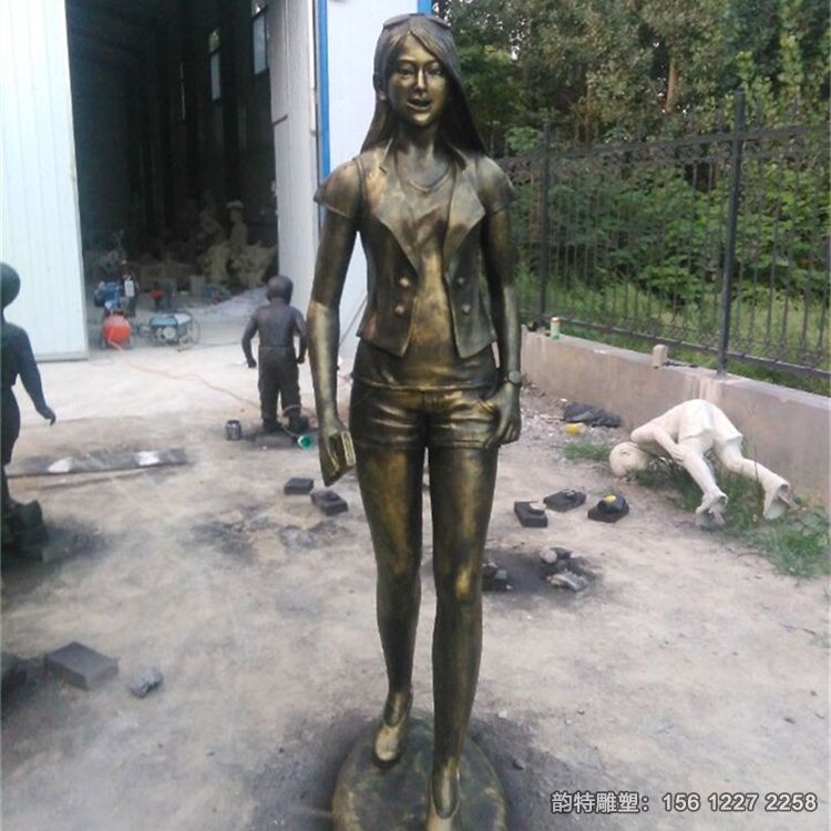 購物人物雕塑05 購物人物雕塑05