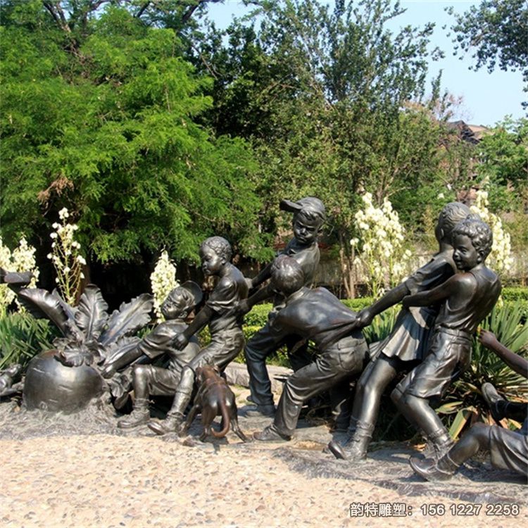 拔蘿卜雕塑15 拔蘿卜雕塑15