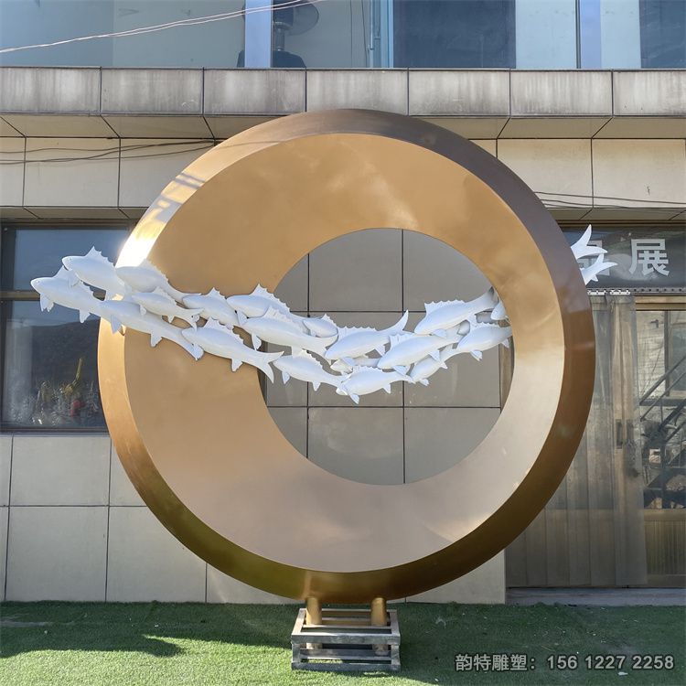 不銹鋼魚(yú)雕塑62 不銹鋼魚(yú)雕塑62