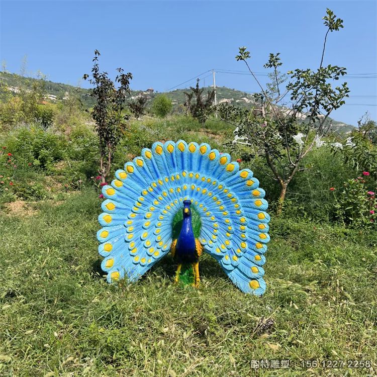 孔雀雕塑35 孔雀雕塑35