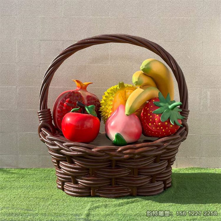 水果籃雕塑49 水果籃雕塑49