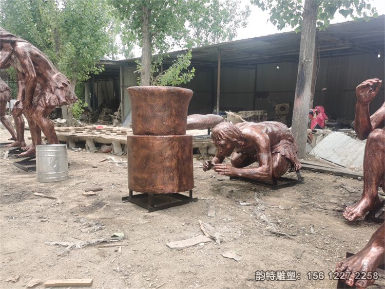 原始人雕塑07 原始人雕塑07