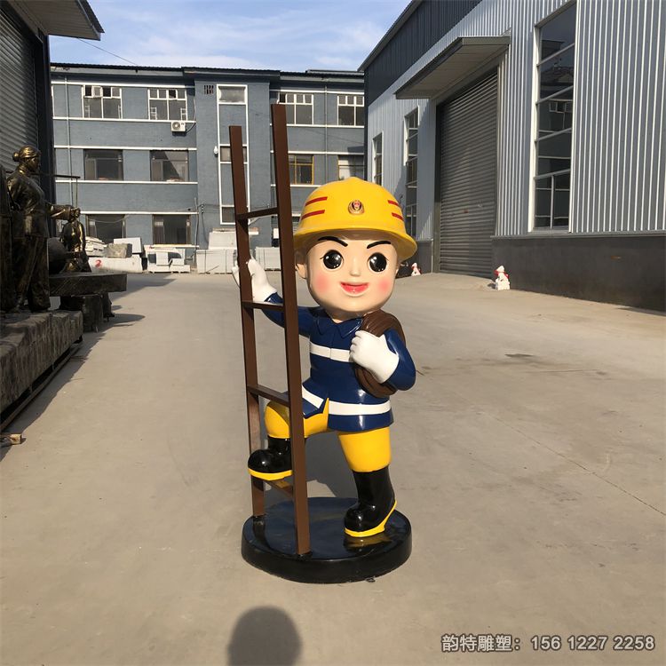 消防員雕塑133 消防員雕塑133