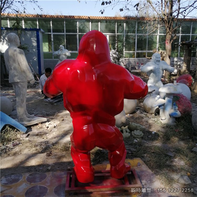 猩猩雕塑04 猩猩雕塑04